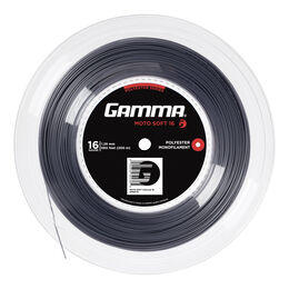 Corde Da Tennis Gamma Moto Soft 200m charcoal